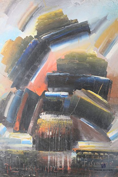 POLIMENO Paolo (1919-2007)

Abstract composition

Oil...