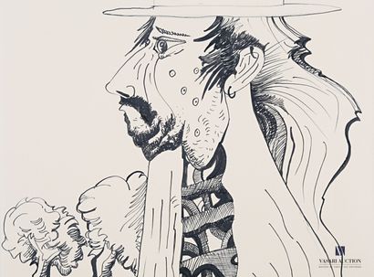 MOREAU Jacques (20th century)

Caricature...