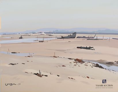 André VERGER (1912-1990)

Low tide

Gouache...