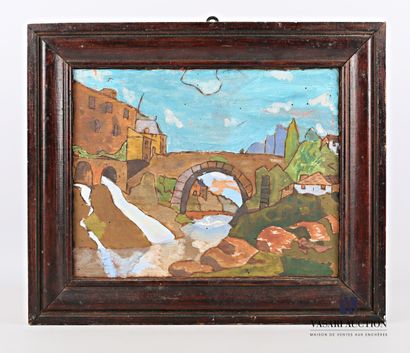 French school of the 20th century

View of...