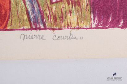 COURTIN Pierre (1921-2012), after

Life face...
