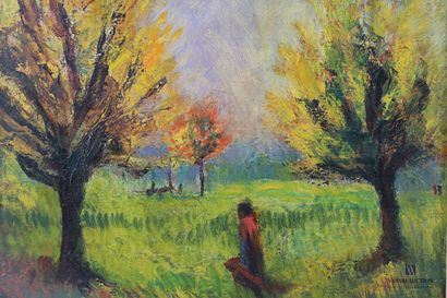 French school early 20th century

Woman with...