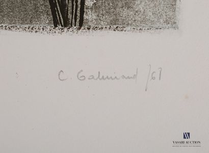 GALIMARD C. (XXth century)

Heat II

Linocut

Annotated...