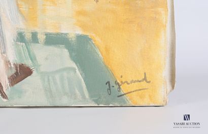 J.GIRAUD

Artist's studio 

Oil on canvas

Signed...