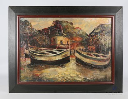 POLIMENO Paolo (1919-2007)

Stranded boats...