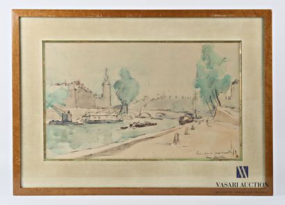 CHERVIN Louis (1905-1969)

Paris quai des...