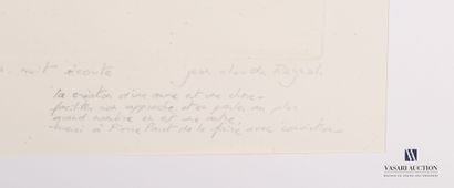 REYNAL Jean-Claude (1938-1988), after

The...