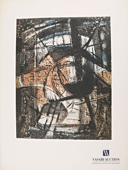 French school (20th century)

The Night

Etching...