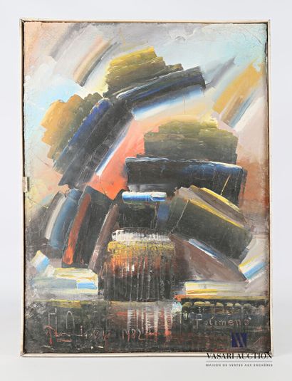POLIMENO Paolo (1919-2007)

Abstract composition

Oil...