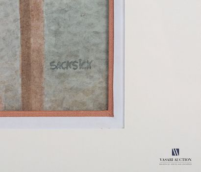SACKSICK Gilles (born in 1942)

Still life...