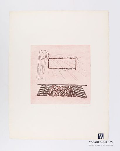 GALIMARD C. (XXth century)

Landscape

Linocut...