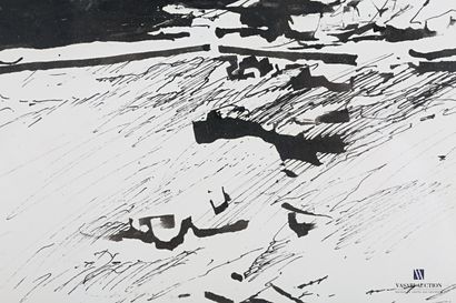 HINDRICQ Mireille (1929-2002)

Cliff 

Ink...