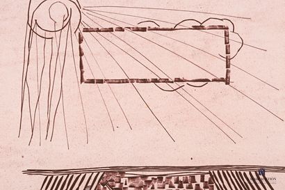 GALIMARD C. (XXth century)

Landscape

Linocut...