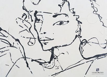 BATINA (20th century)

Portrait of a woman

Gouache...