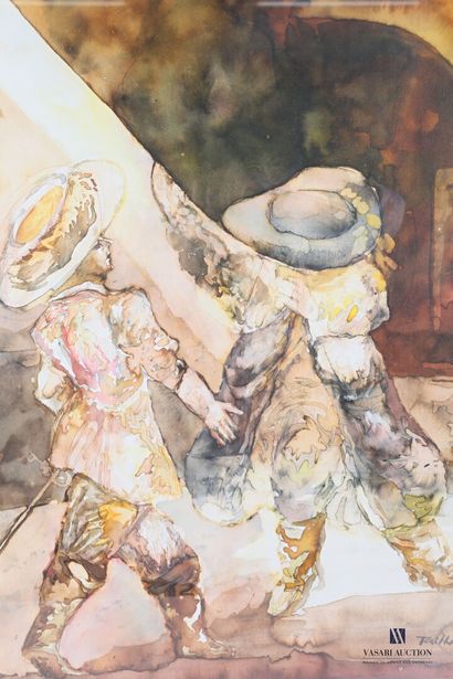 TAILHARDAT Vincent (born in 1970)

Musketeers

Watercolor...