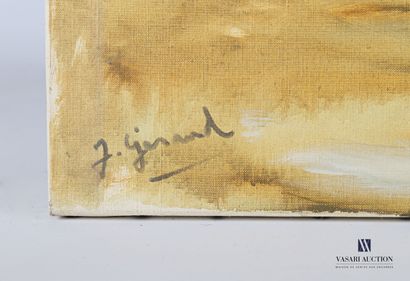 J. GERAUD (XXth century)

Abstract landscape

Oil...