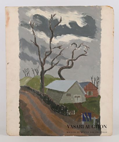 ANONYMOUS

Country Road in Stormy Weather...