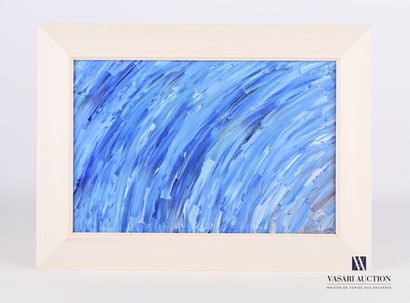 HEITTER (20th century)

Monochrome in blue

Oil...