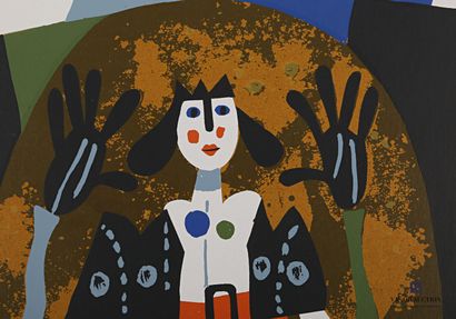 CIUHA Josef (born 1928), after

Proodji I

Lithograph...