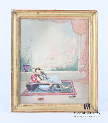 20th Century Oral School 

A languid musician

Watercolour...