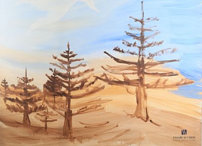 Lot of five paintings

PASSANITI Francesco...