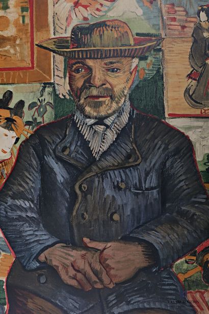 VAN GOGH Vincent (1853-1890) , after

Portrait...
