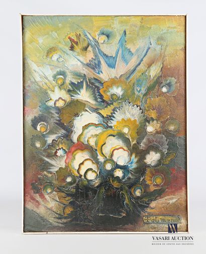 POLIMENO Paolo (1919-2007)

Flowery bouquet

Oil...