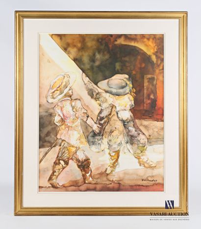 TAILHARDAT Vincent (born in 1970)

Musketeers

Watercolor...