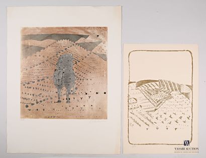 COUDININ (20th century)

Back horse - The...
