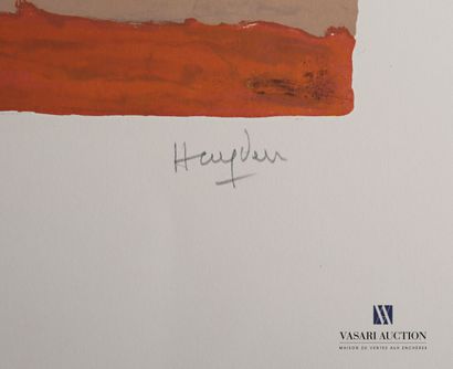 HAYDEN Henri (1883-1970), after

Mont doré

Lithograph...