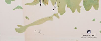 COMMERE Jean (1920-1986), after

Fruit trees

Lithograph...