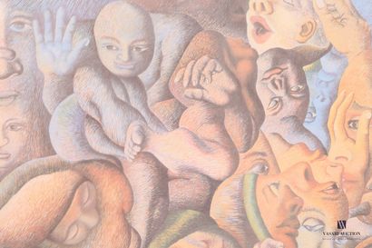 DEDIC Drago (born 1937), after

Faces

Lithograph...
