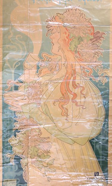 Lot including two posters :

- Grand Bazar...