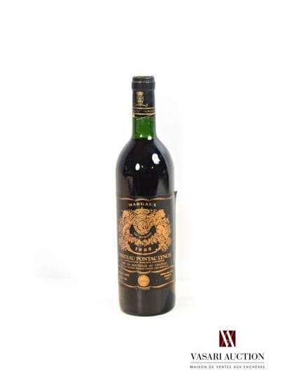 1 bouteille	Château PONTAC LYNCH	Margaux...
