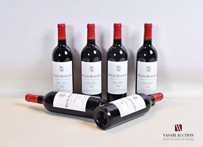 6 bottles CLOS DES DEMOISEILLES Listrac 1998

	And....
