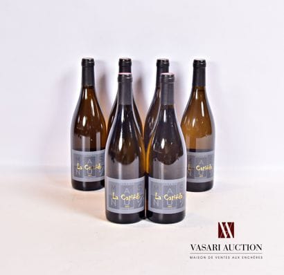 6 bouteilles	FAUGÈRES blanc 