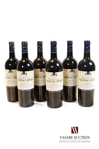 6 bottles Quintessence du Château SIPIAN...