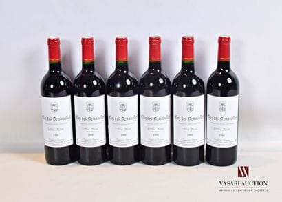 6 bottles CLOS DES DEMOISEILLES Listrac 1998

	And....
