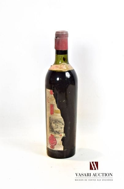 1 bouteille	Château FONTMURÉE	St Emilion	1959

	Et....