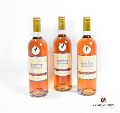3 bottles Château BRIATTE Sauternes 1999

	Special...