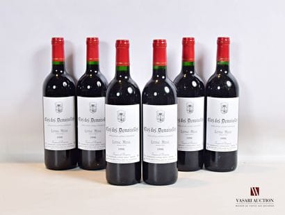 6 bottles CLOS DES DEMOISEILLES Listrac 1998

	And....