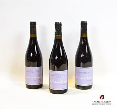 3 bottles St NICOLAS DE BOURGUEIL Les Boissières...