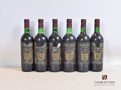 6 bottles Château PENDARY St Emilion 1985

	And....