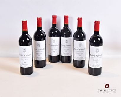 6 bottles CLOS DES DEMOISEILLES Listrac 1998

	And....