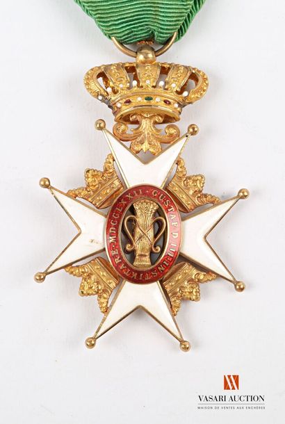 Sweden: Order of Wasa, founded in 1772, knight's...