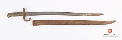Chassepot bayonet model 1886, yatagan blade,...