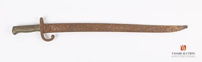 Chassepot bayonet model 1886, yatagan blade,...