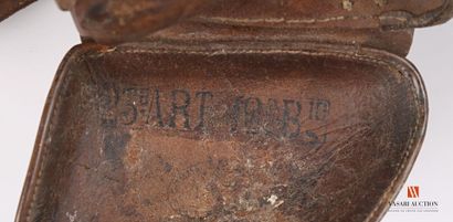 Officer's belt, marked inside 