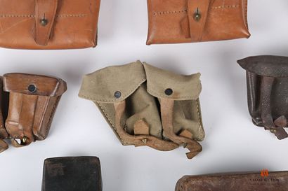 Set of cartridge belts from the first and...
