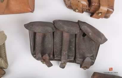 Set of cartridge belts from the first and...